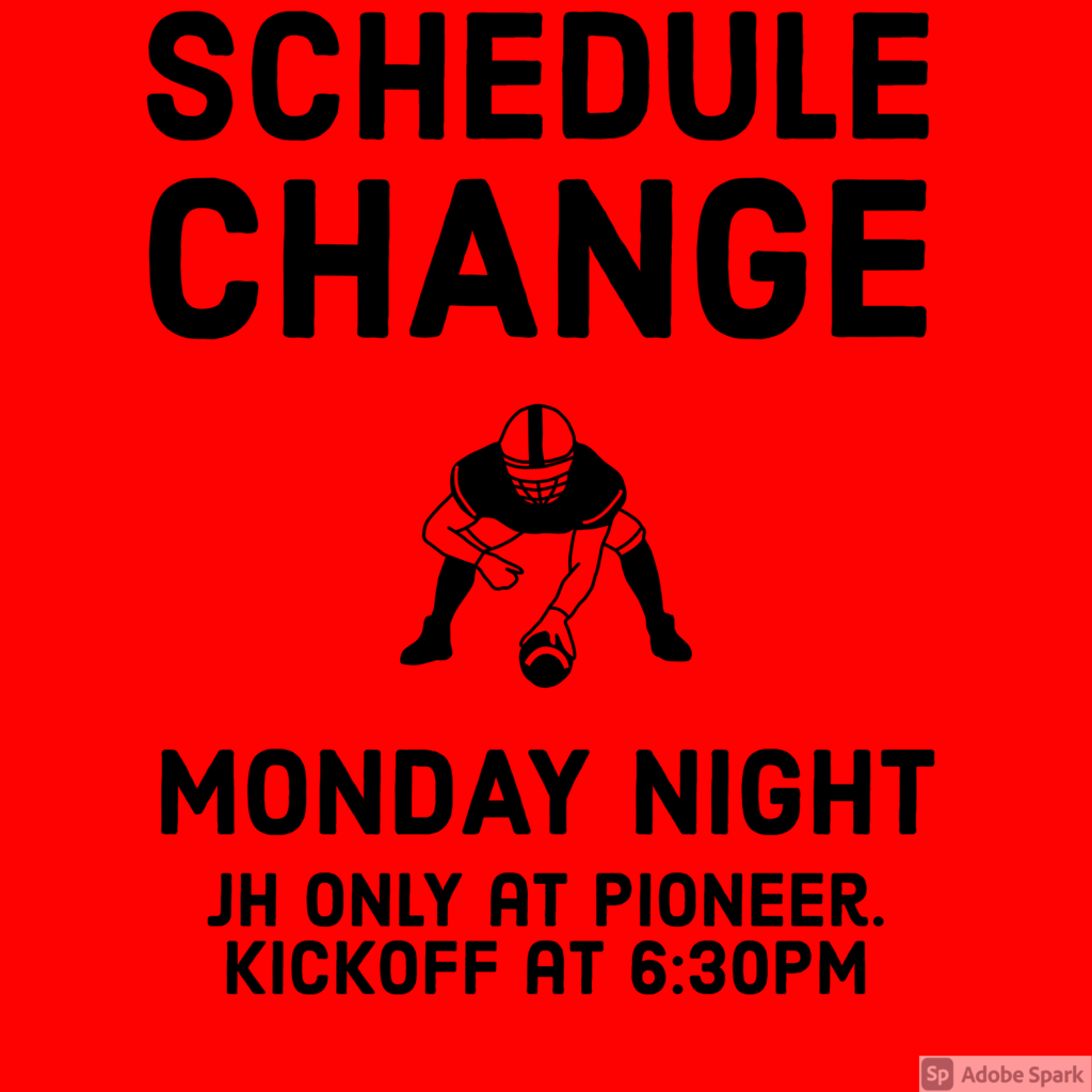 Football Schedule Change