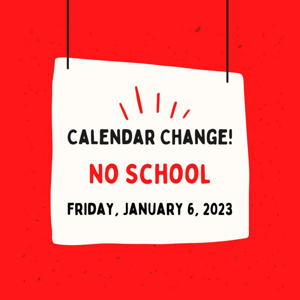 No School January 6