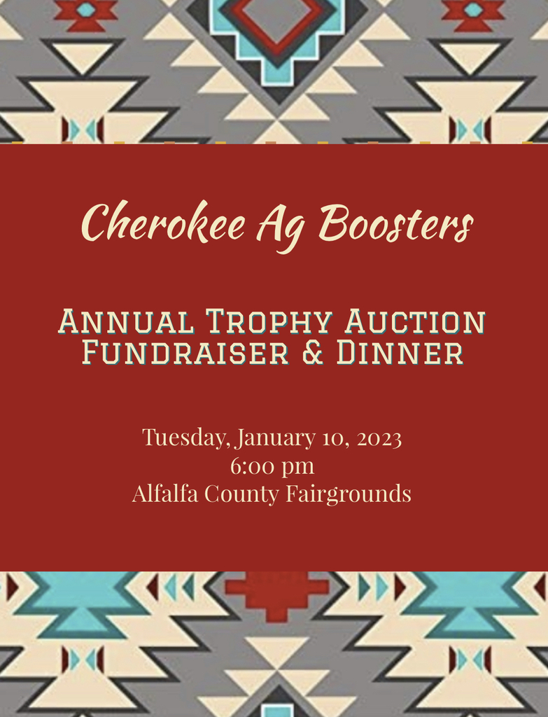 Ag Boosters Trophy Auction Jan 11